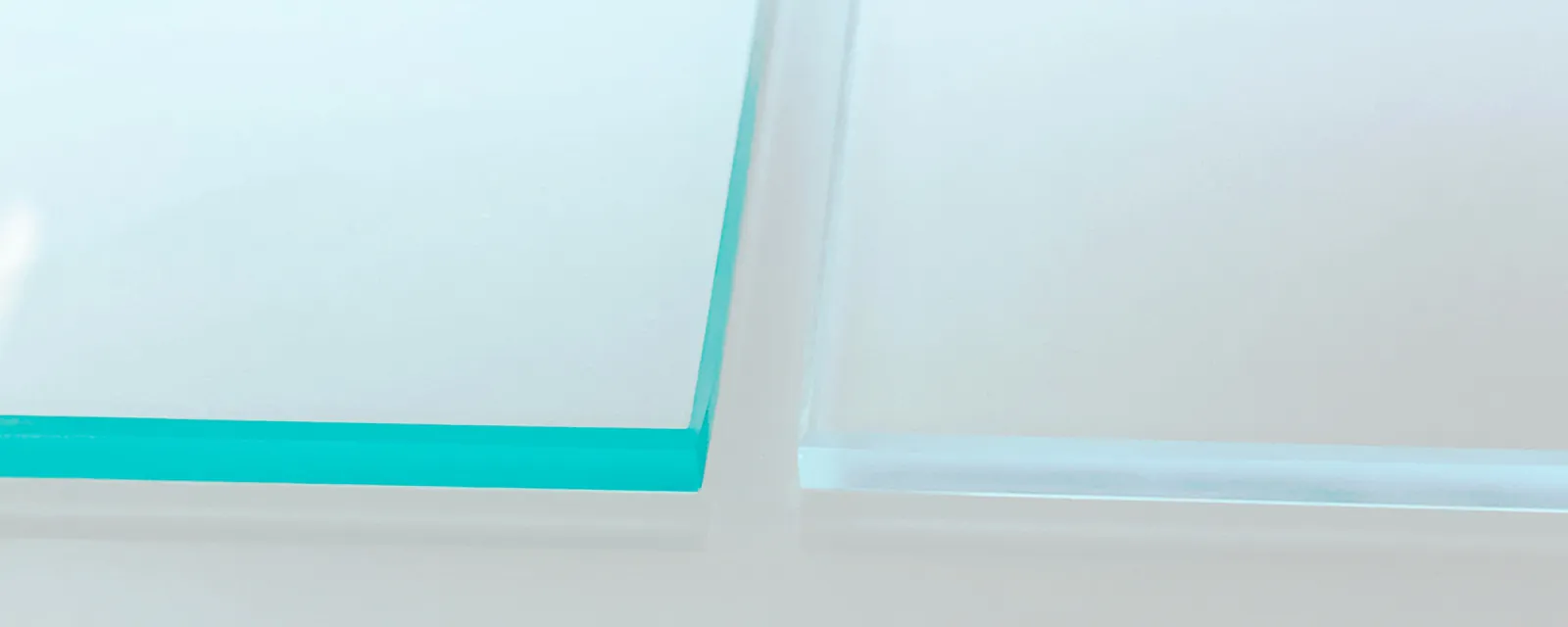 Ultra-Clear Glas, Glas Voit GmbH, Glaserei und Glasbau nach Maß, Glas ohne Grünstich